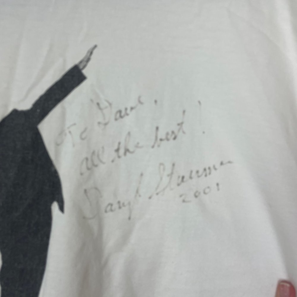 Vintage‎ Signed 2001 Daryl Stuermer Another Side of Genesis Graphic T Shirt - Picture 7 of 9